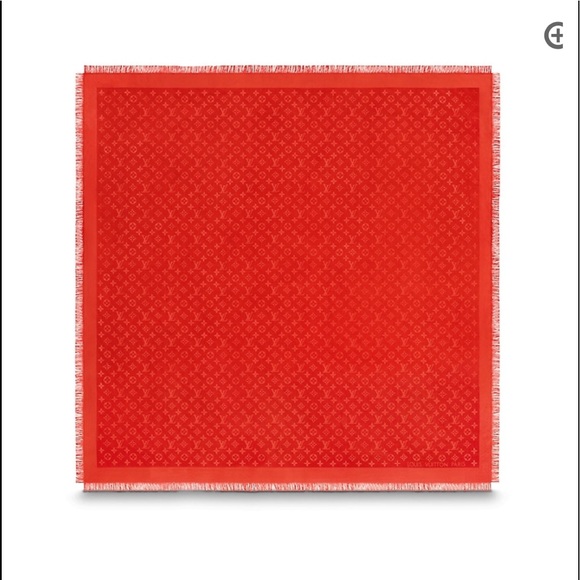 2 in 1 Monogram Shawl - Picture 5 of 5